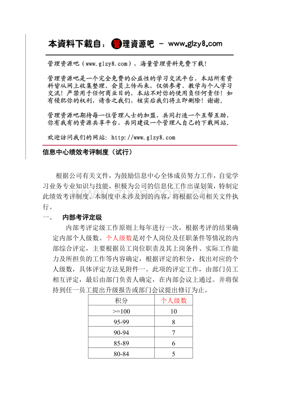 信息中心绩效考评制度.doc_第2页