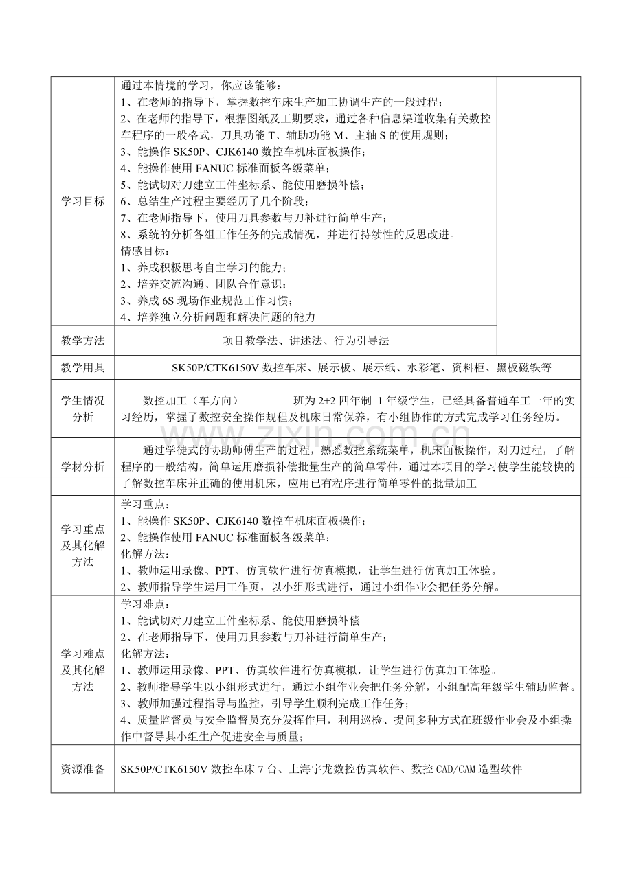 学习任务3-使用SK50P数控车床生产.doc_第2页