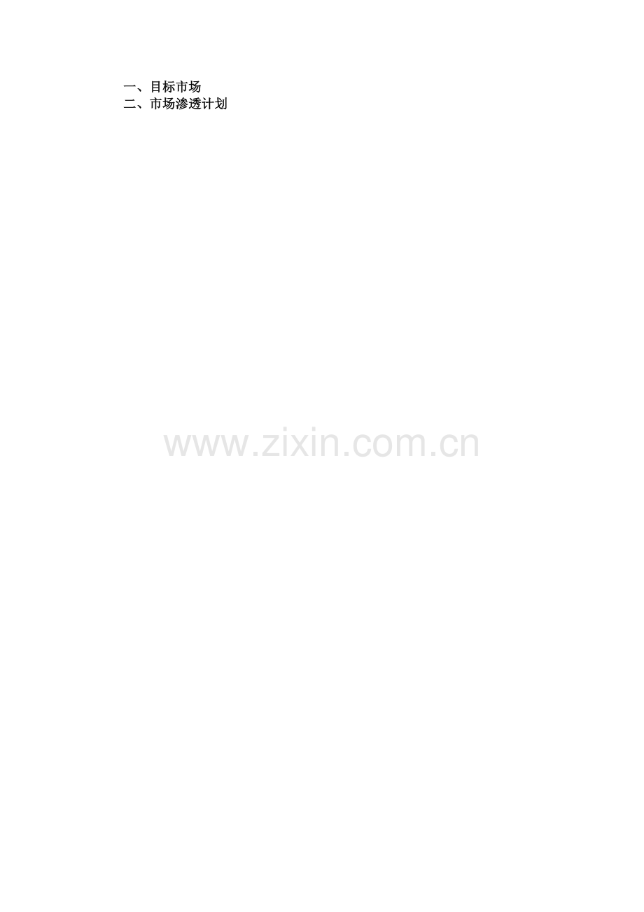 XX咨询公司创业计划书.doc_第2页