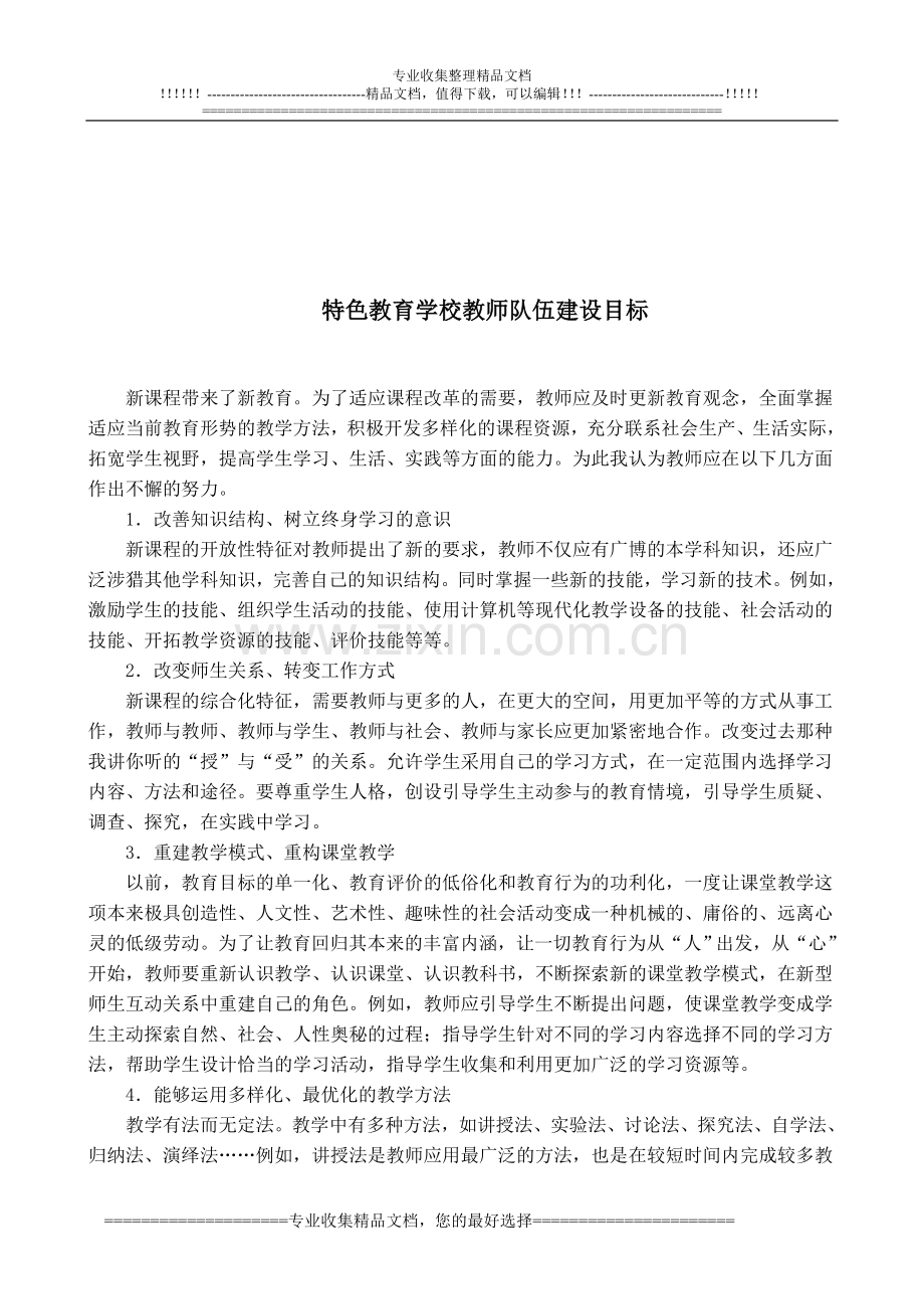 教师队伍建设计划、目标、措施、制度.doc_第3页