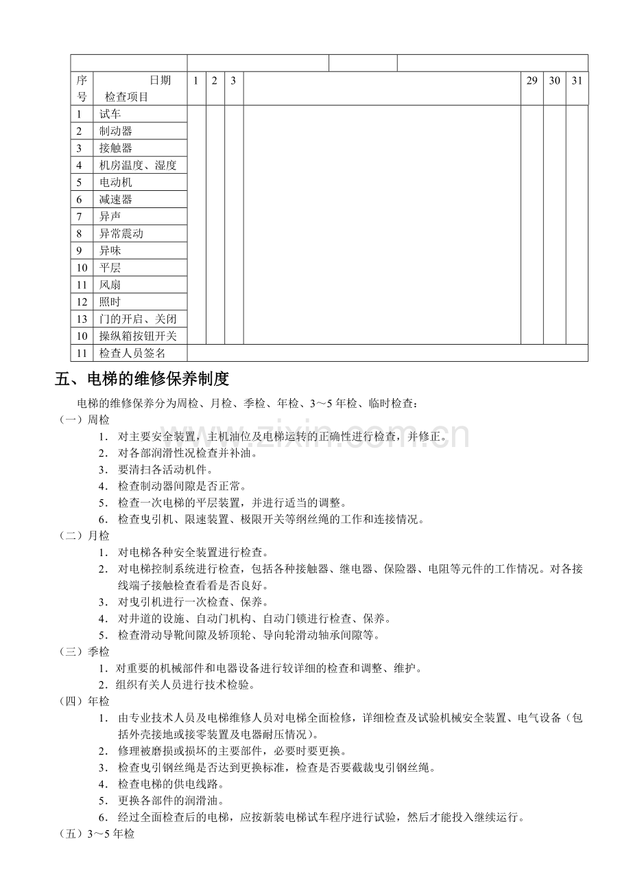 电梯管理制度范本.doc_第3页