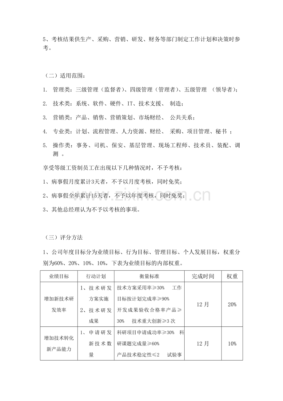 华为研发部门绩效考核制度研究.doc_第3页