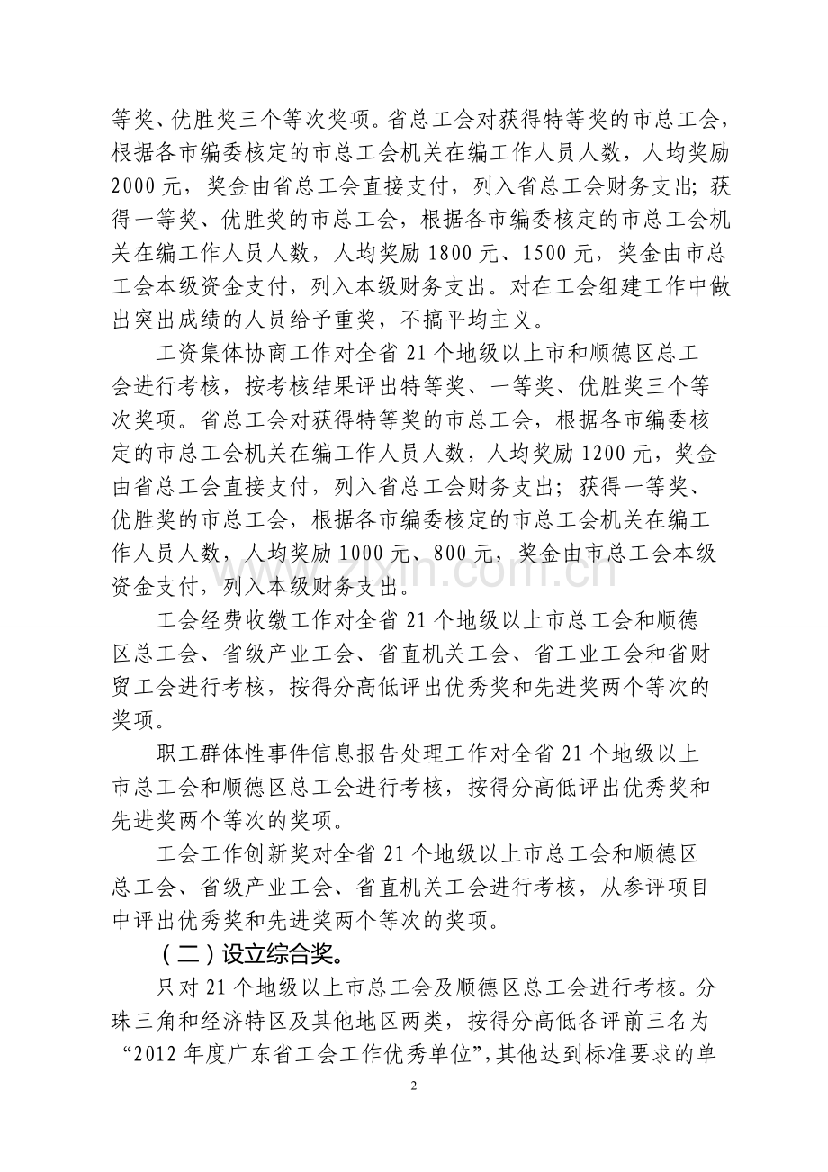 2012年工会重点工作考核方案.doc_第2页