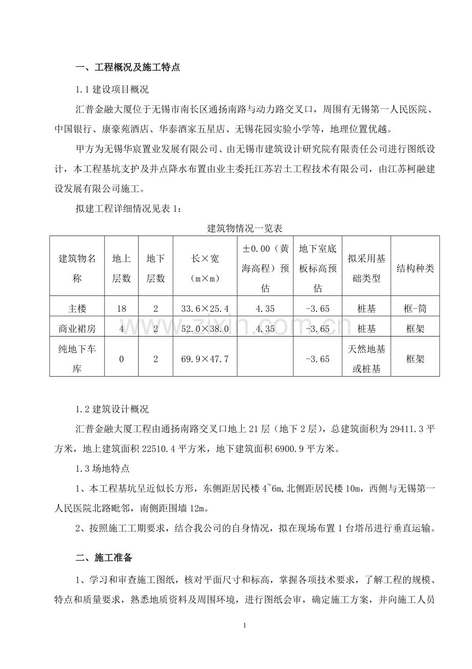 基坑支护、井点降水施工方案(审批合格的).doc_第2页