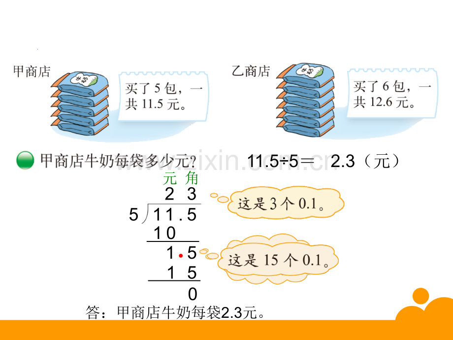 新北师大版小学数学五年级数学小数除法复习.pptx_第2页