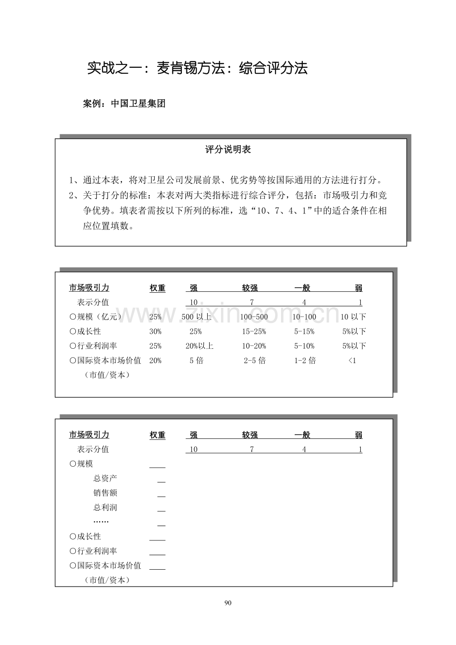 麦肯锡方法综合评分五.doc_第1页