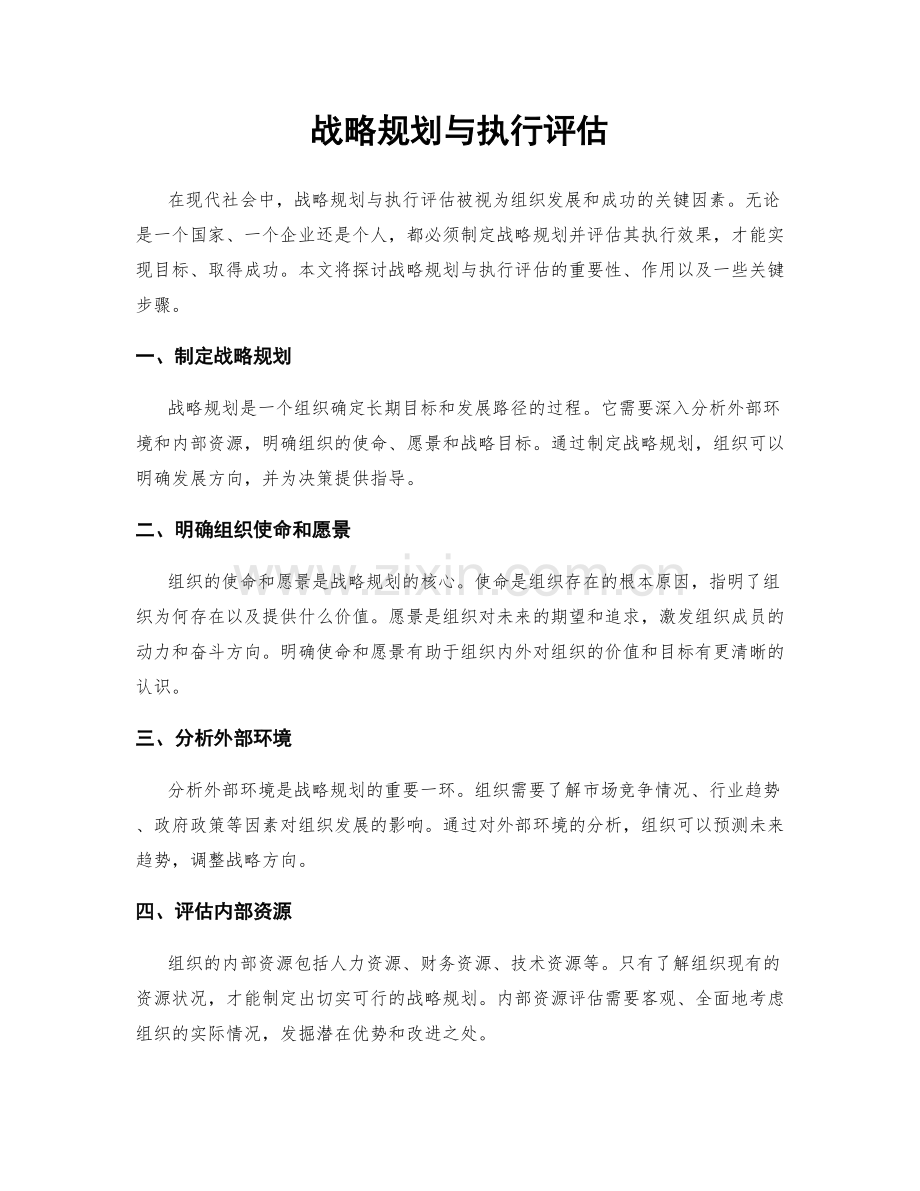 战略规划与执行评估.docx_第1页