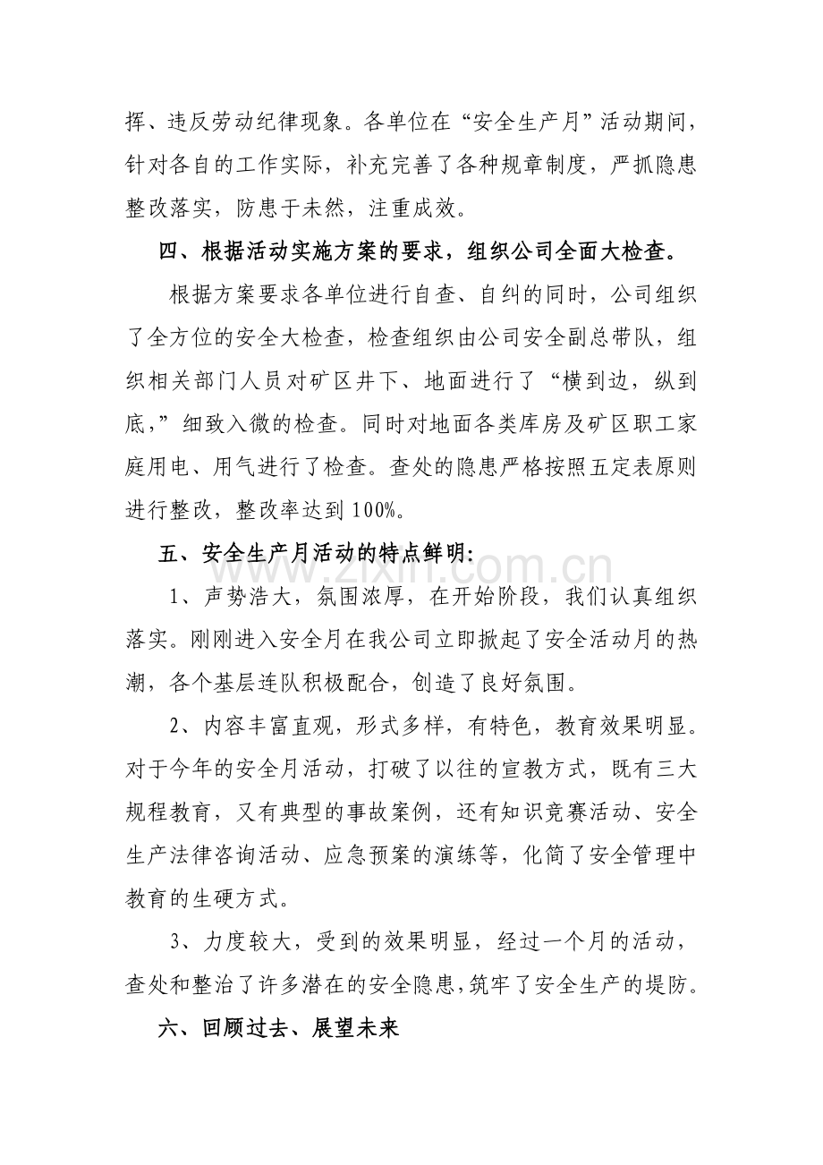 上级领导检查安全生产月活动总结汇报..doc_第3页