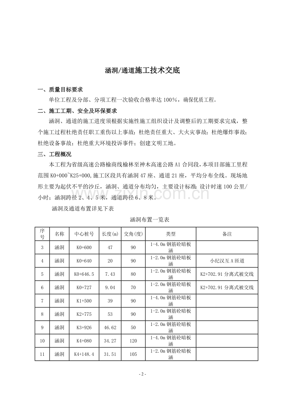 涵洞、通道施工方案技术交底.doc_第2页