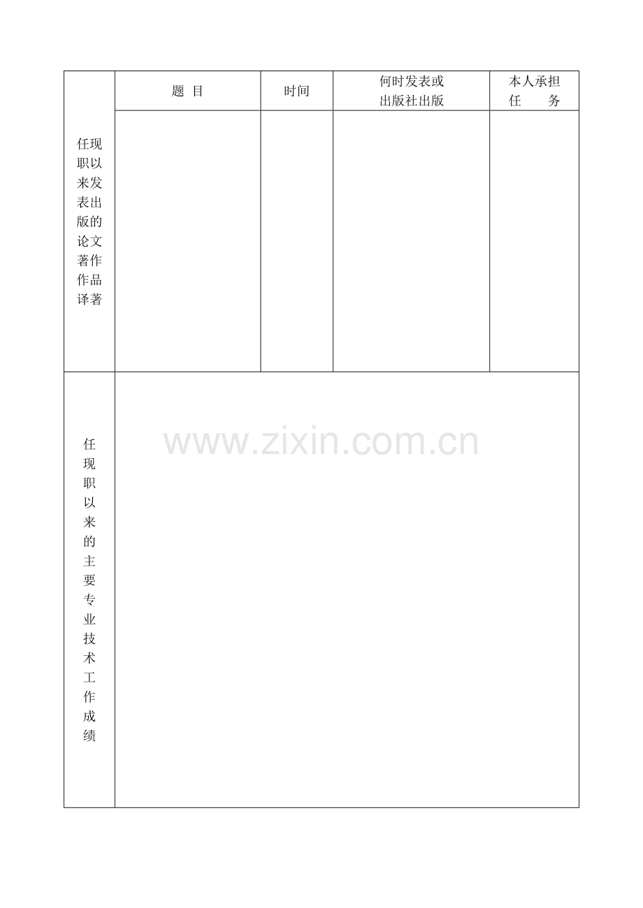 专业技术职称申报表.doc_第3页