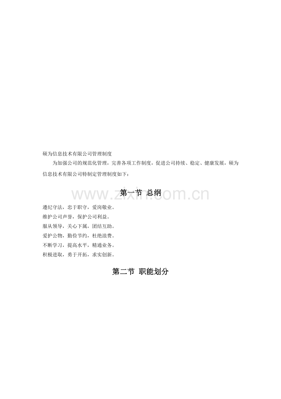 公司管理制度(试行).doc_第1页