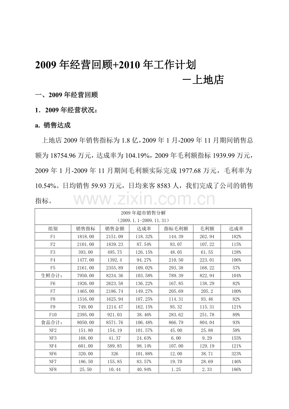 82-2009年工作总结及2010年工作计划.doc_第1页