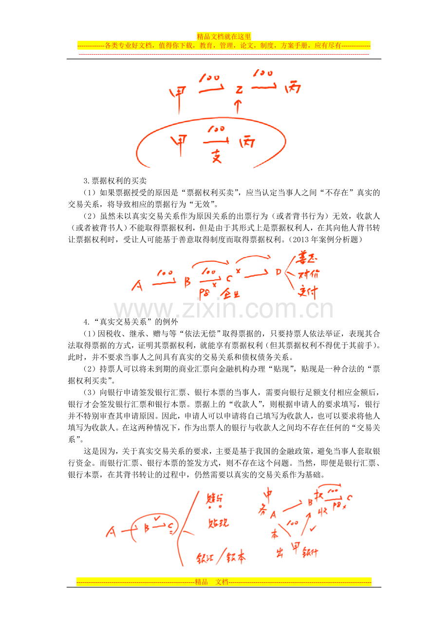 注会考试《经济法》考点解读第09章-票据与支付结算法律制度08.doc_第3页