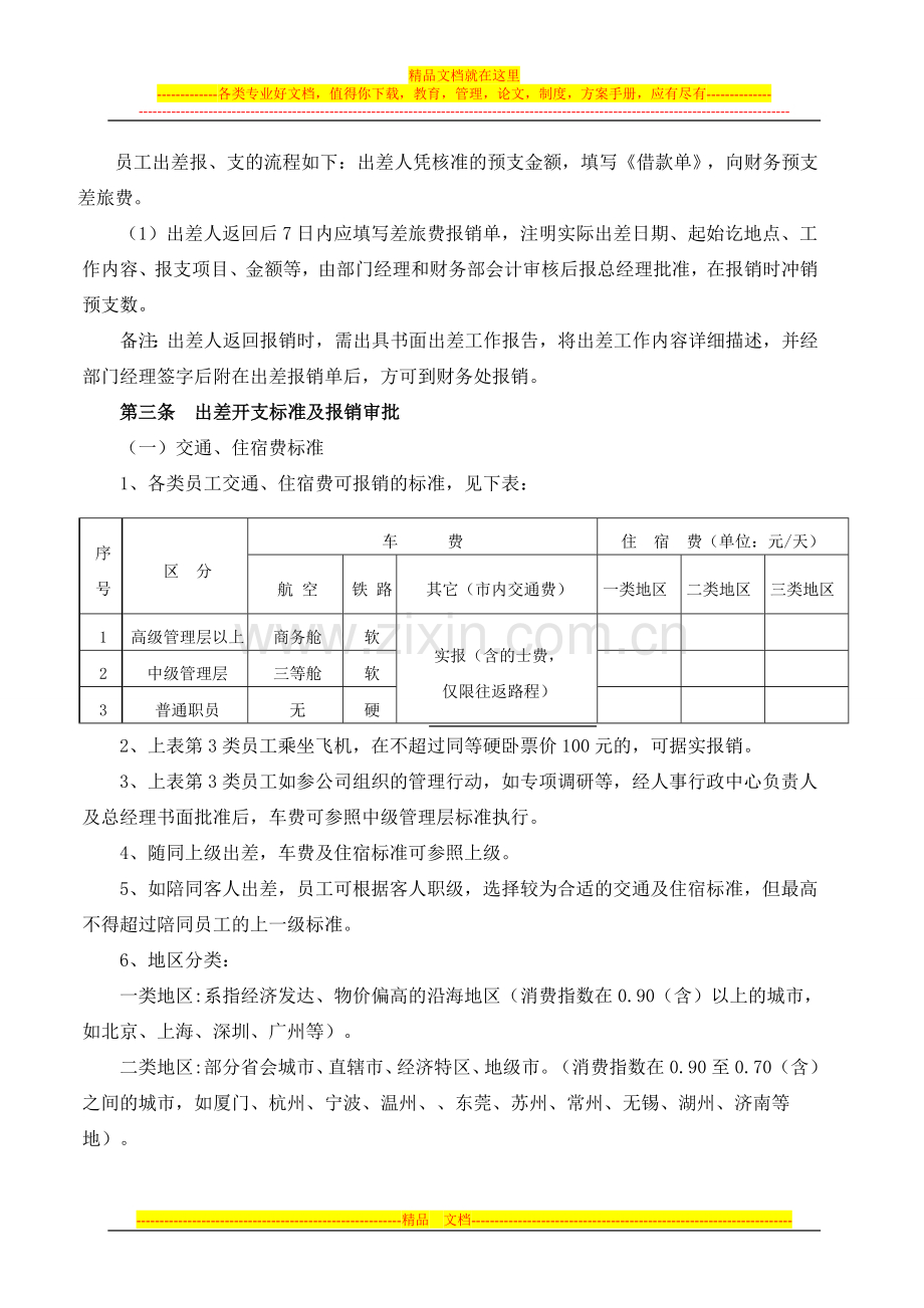 差旅和招待费管理制度.doc_第2页