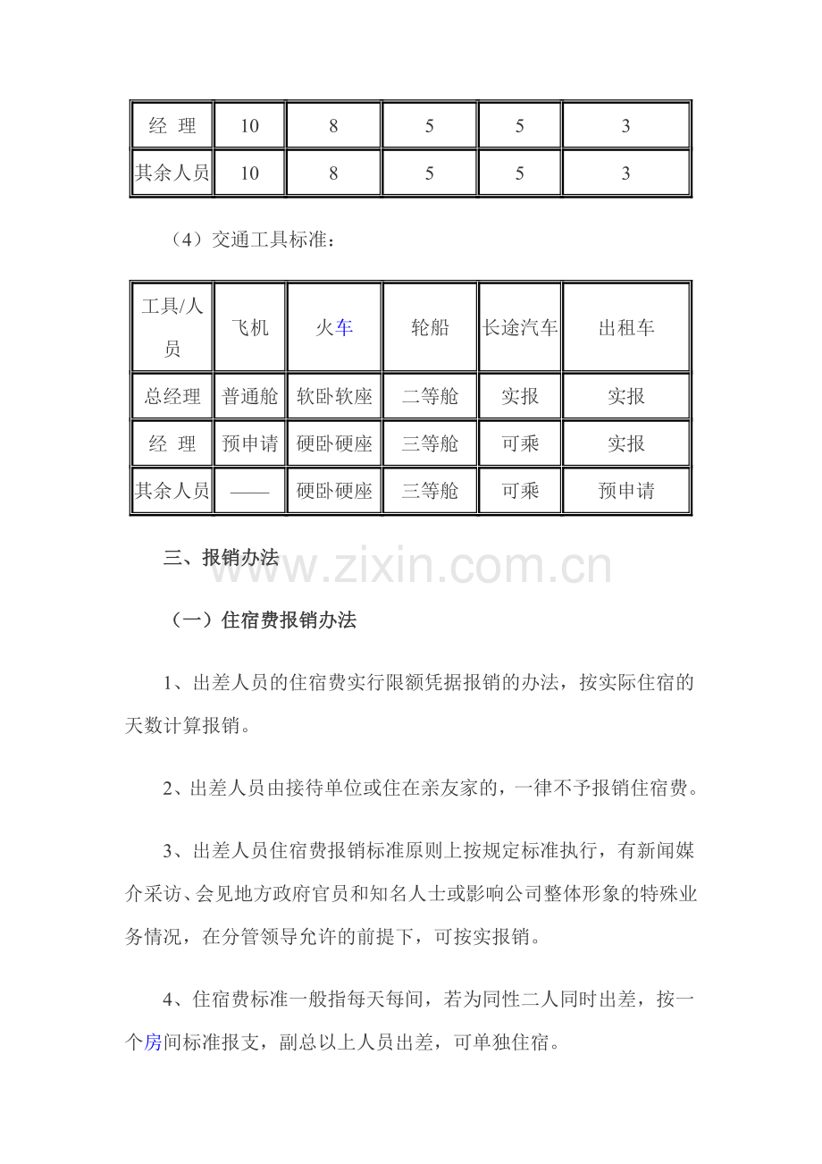 公司差旅费报销管理制度.doc_第3页