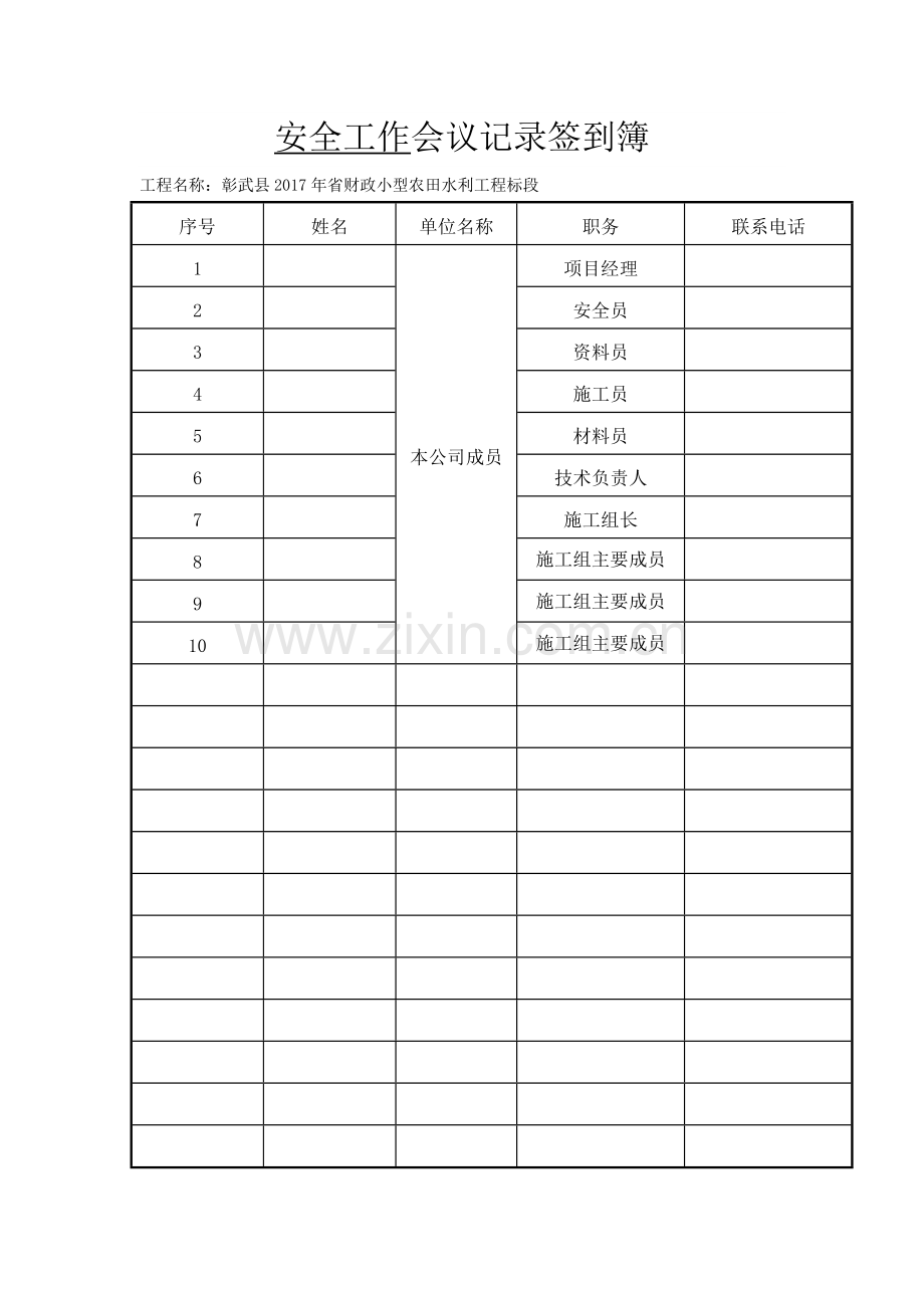 安全工作会议记录.doc_第2页