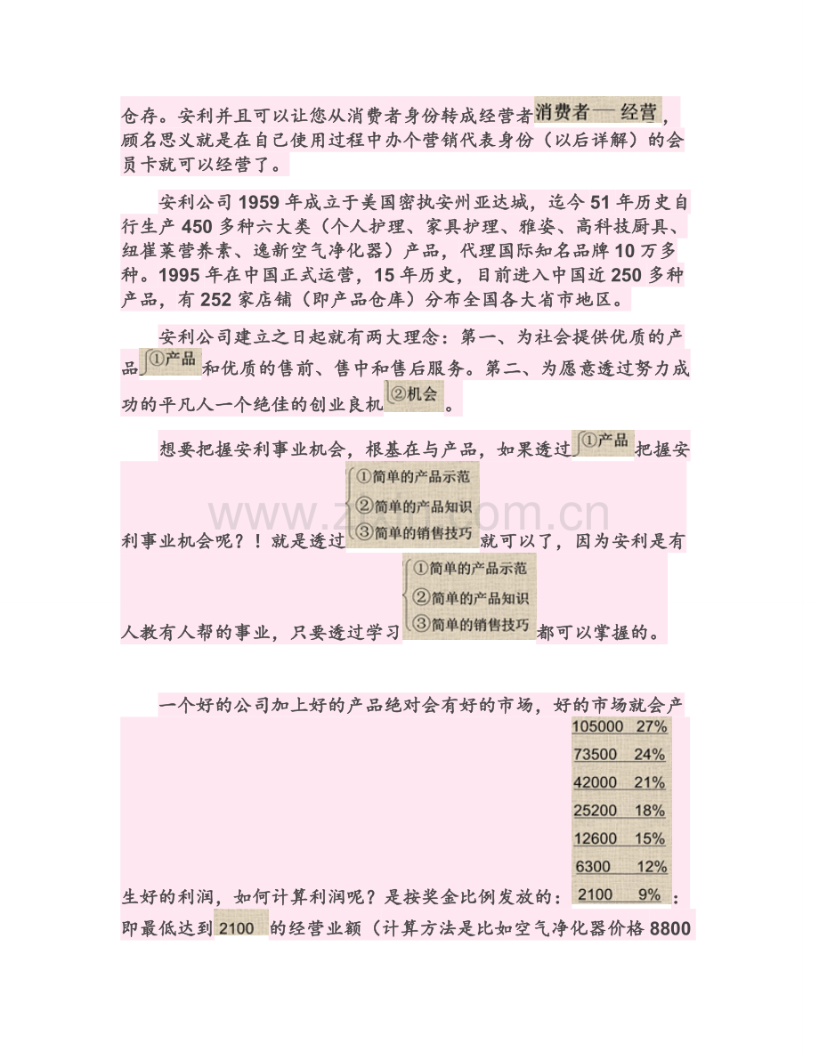 2010年安利奖金分配制度PPT制度文字解析.doc_第2页