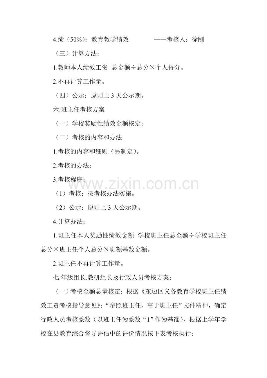 东边小学教师绩效考核方案.doc_第3页