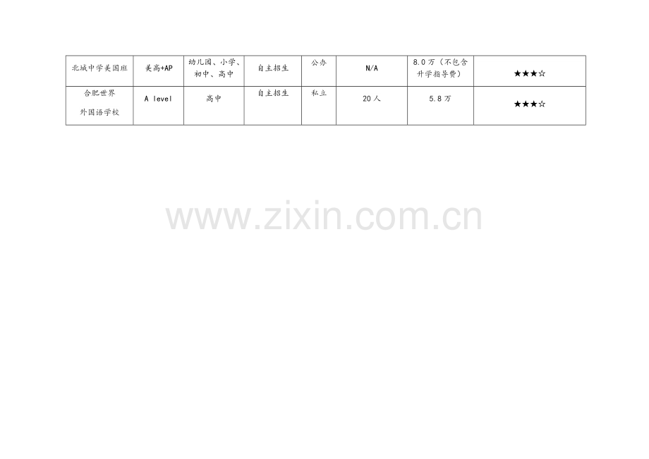 合肥地区国际高中(国际学校国际班)排名.doc_第2页