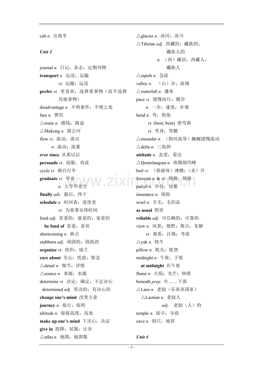 人教版高中英语全部单词.doc_第3页