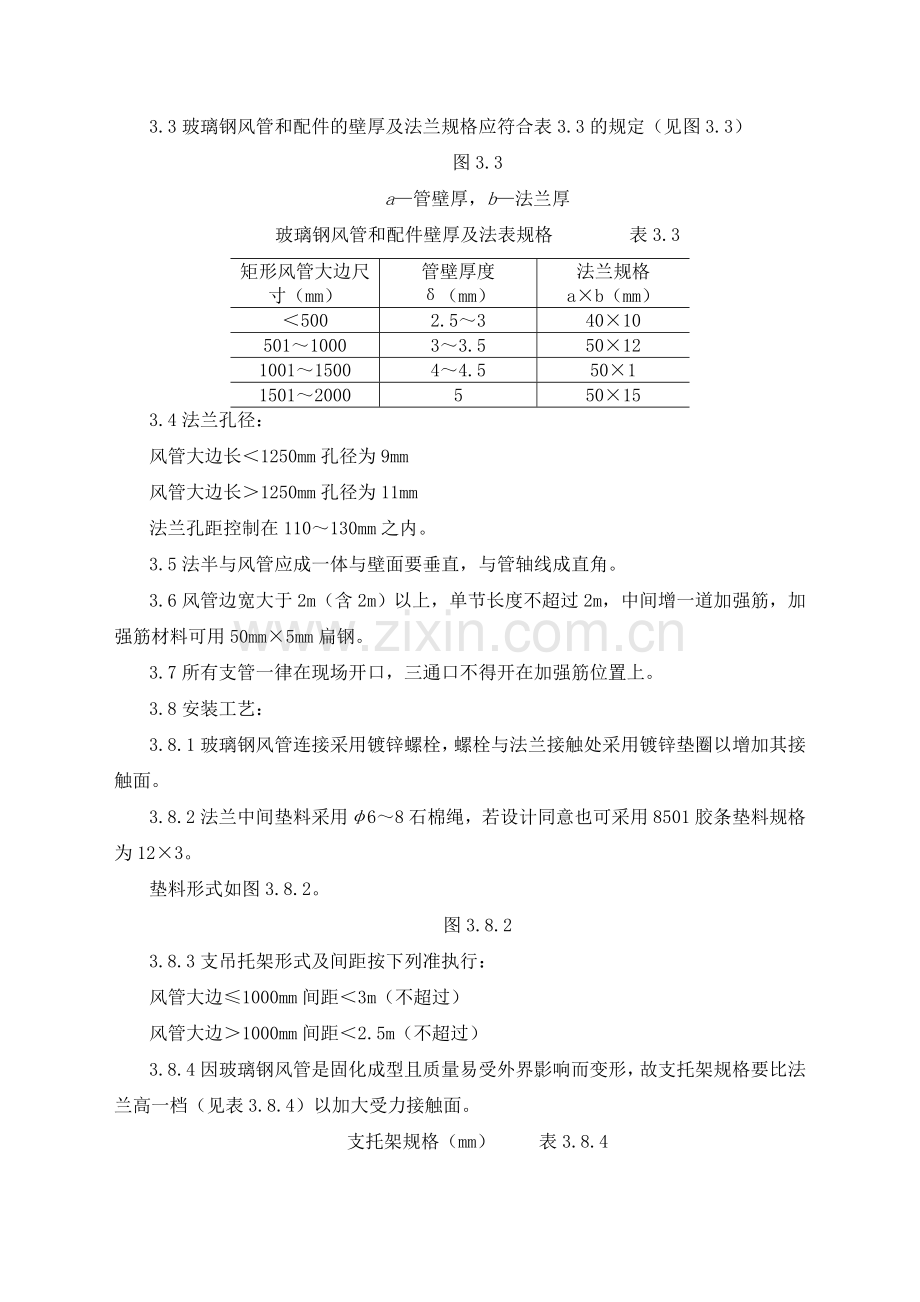 非金属风管制作及安装施工工艺标准.doc_第2页