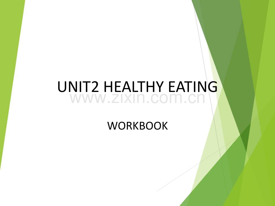 人教英语必修三unit2workbook.ppt_第1页