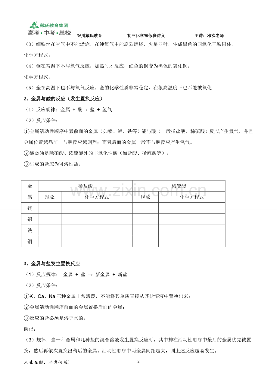 人教版九年级化学下册金属和金属材料.doc_第2页