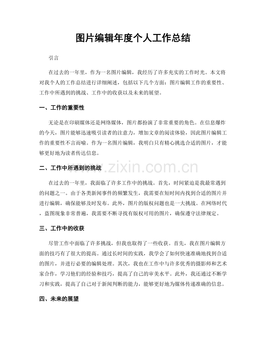 图片编辑年度个人工作总结.docx_第1页