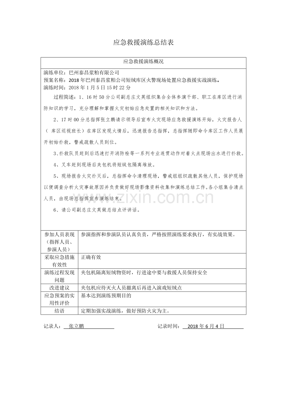 应急预案演练全套.doc_第1页