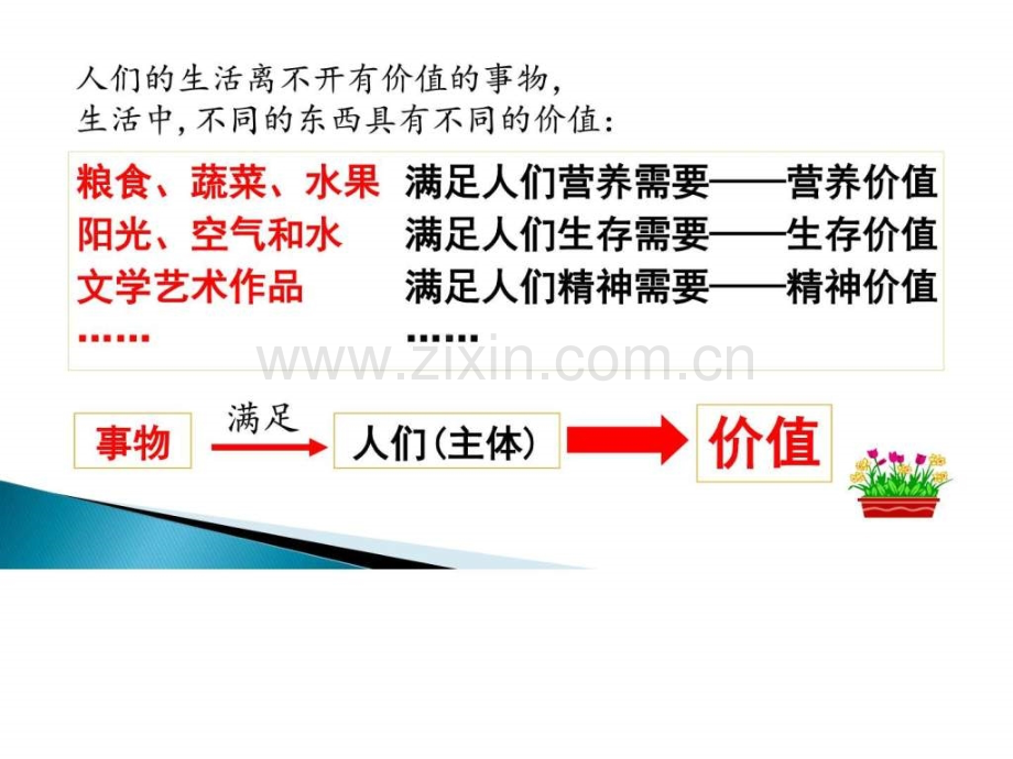 价值与价值观优质课图文.pptx_第1页