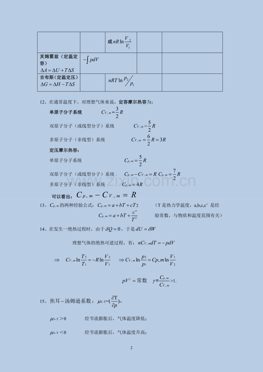 第五版物理化学复习资料.doc_第2页