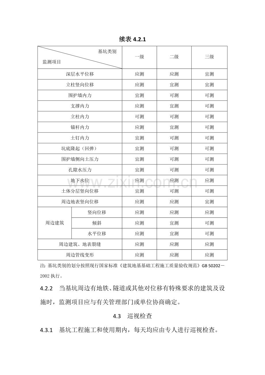 建筑基坑工程监测技术规范.doc_第2页