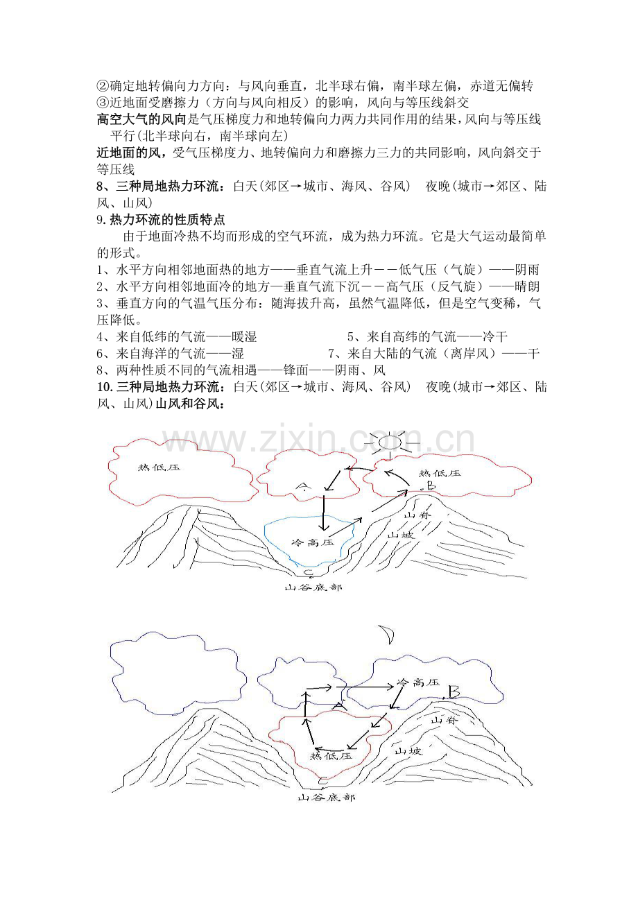 高一地理必修一第二章知识点总结.doc_第2页