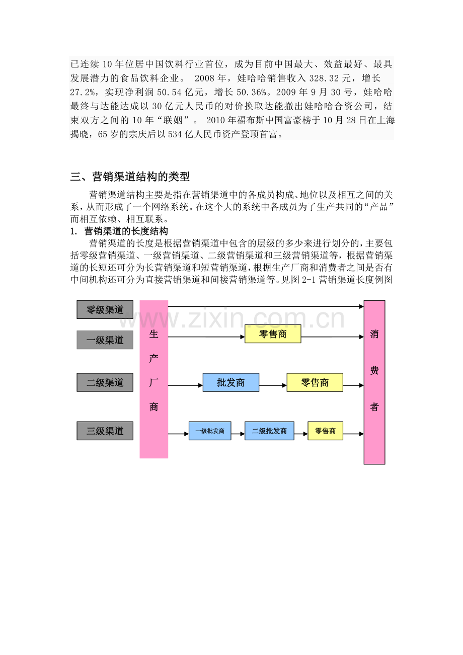 娃哈哈营销渠道分析.doc_第2页