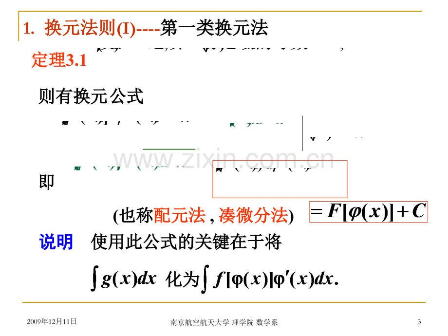 不定积分的换元法.pptx_第3页