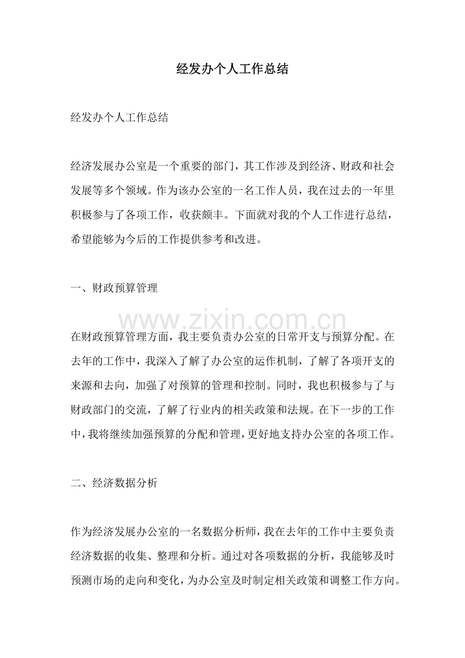 经发办个人工作总结.pdf_第1页