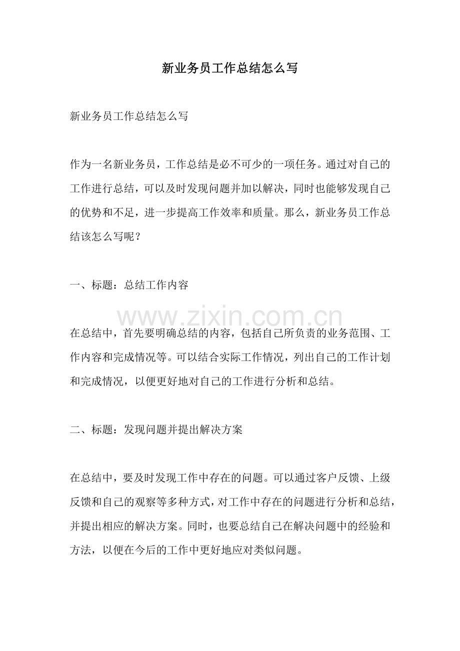 新业务员工作总结怎么写.pdf_第1页