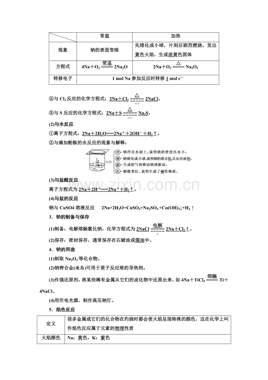 高一化学必修一基础知识重点强化认识化学科学详解.doc_第2页