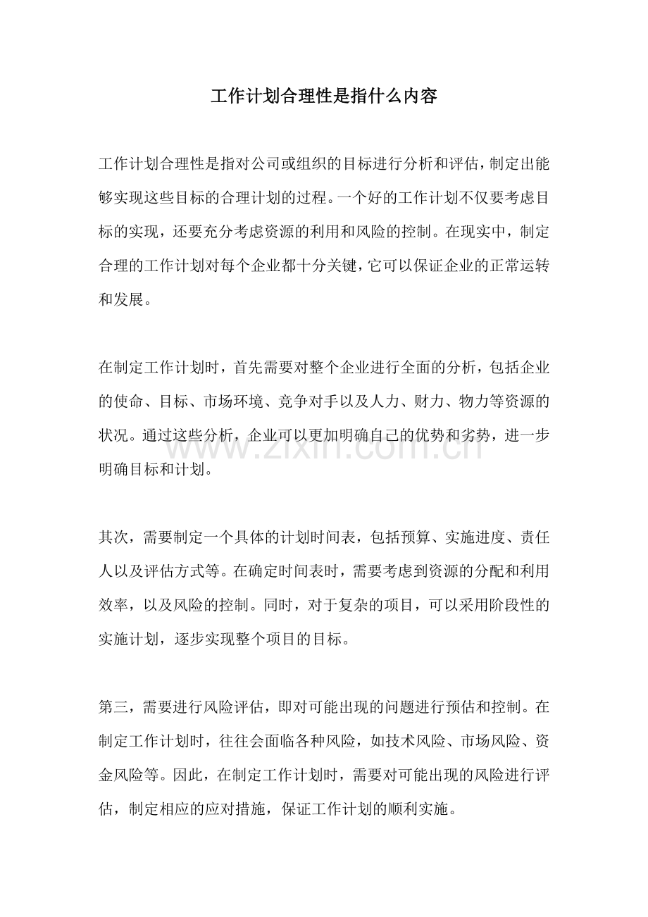 工作计划合理性是指什么内容.docx_第1页