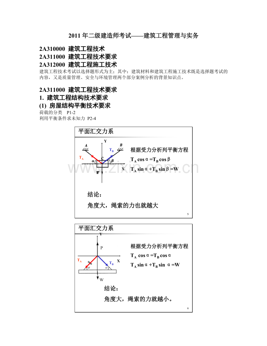 二级建造师建筑实务考试辅导笔记1.doc_第1页