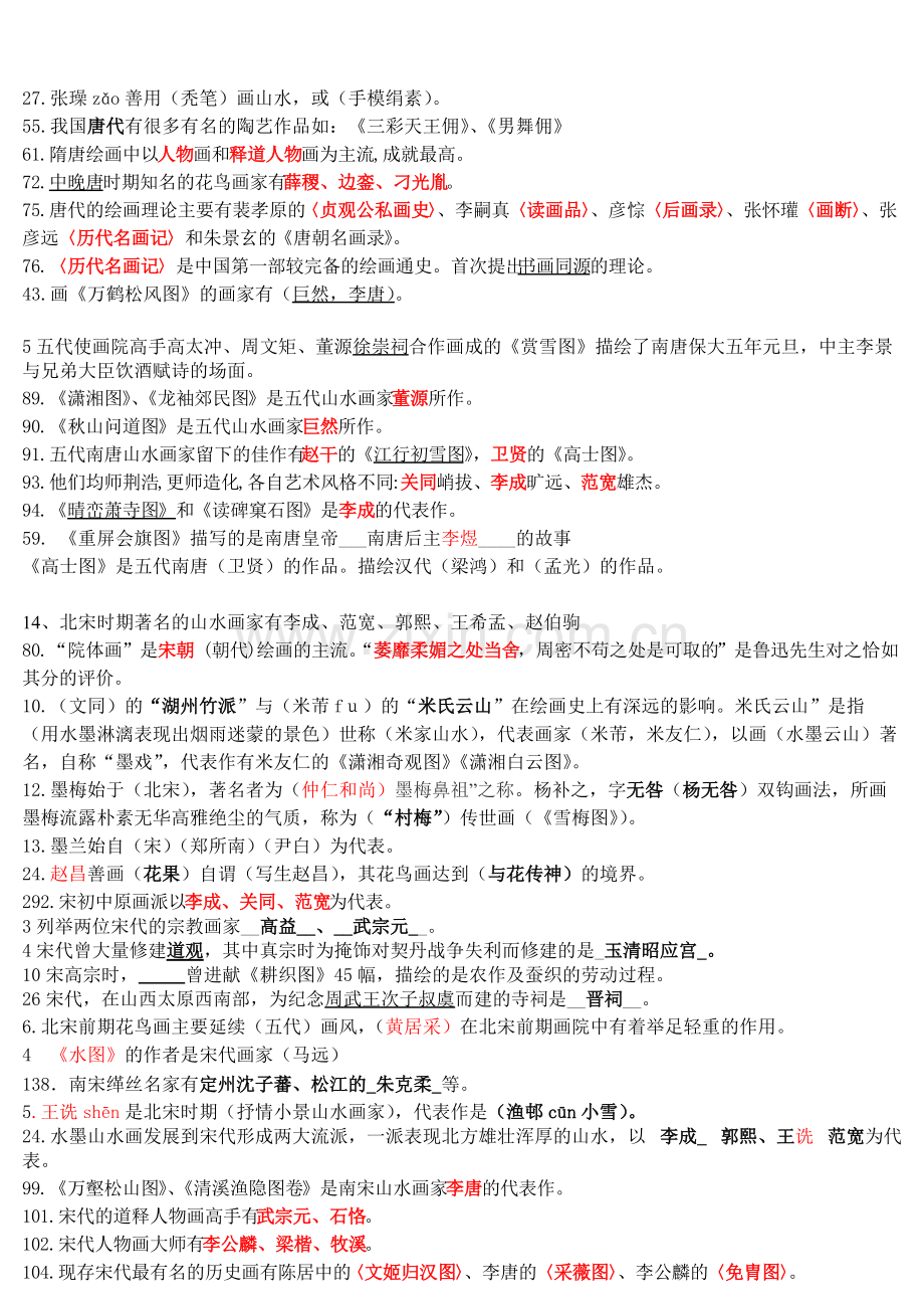 中国美术史填空整理.pdf_第3页