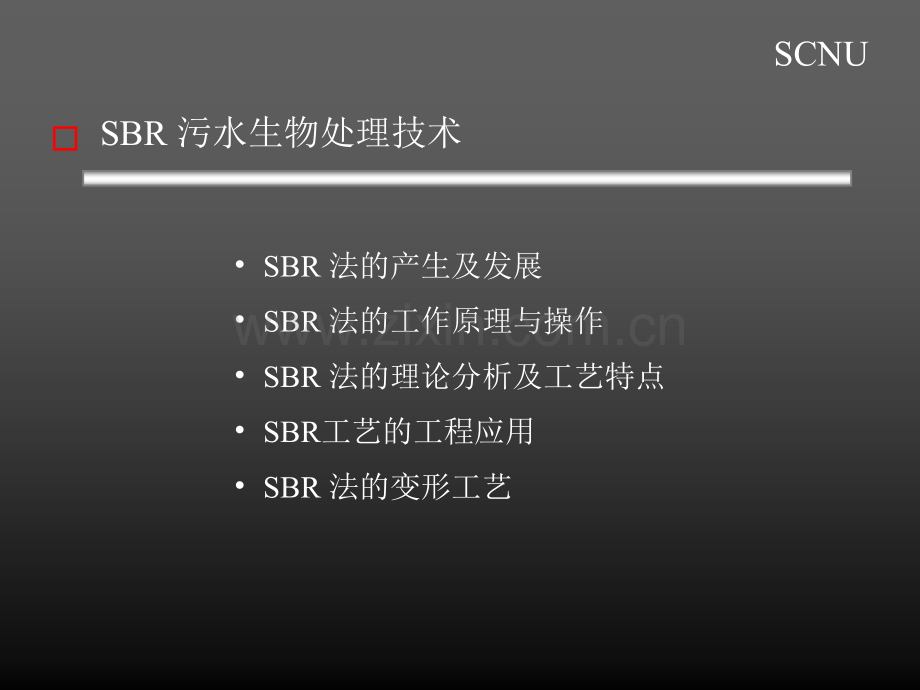 SBR污水处理技术.pptx_第1页