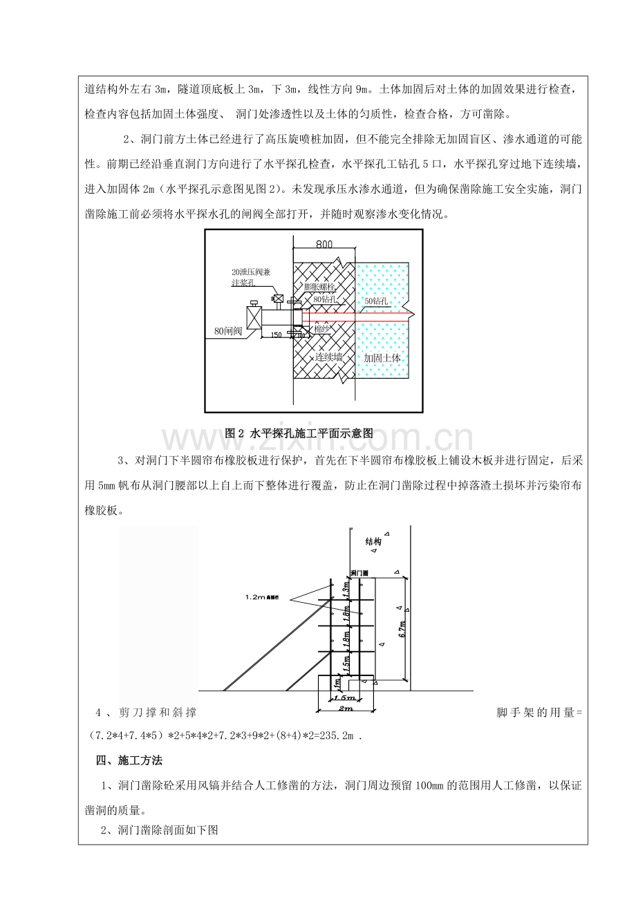 盾构始发洞门凿除施工技术交底.docx_第2页