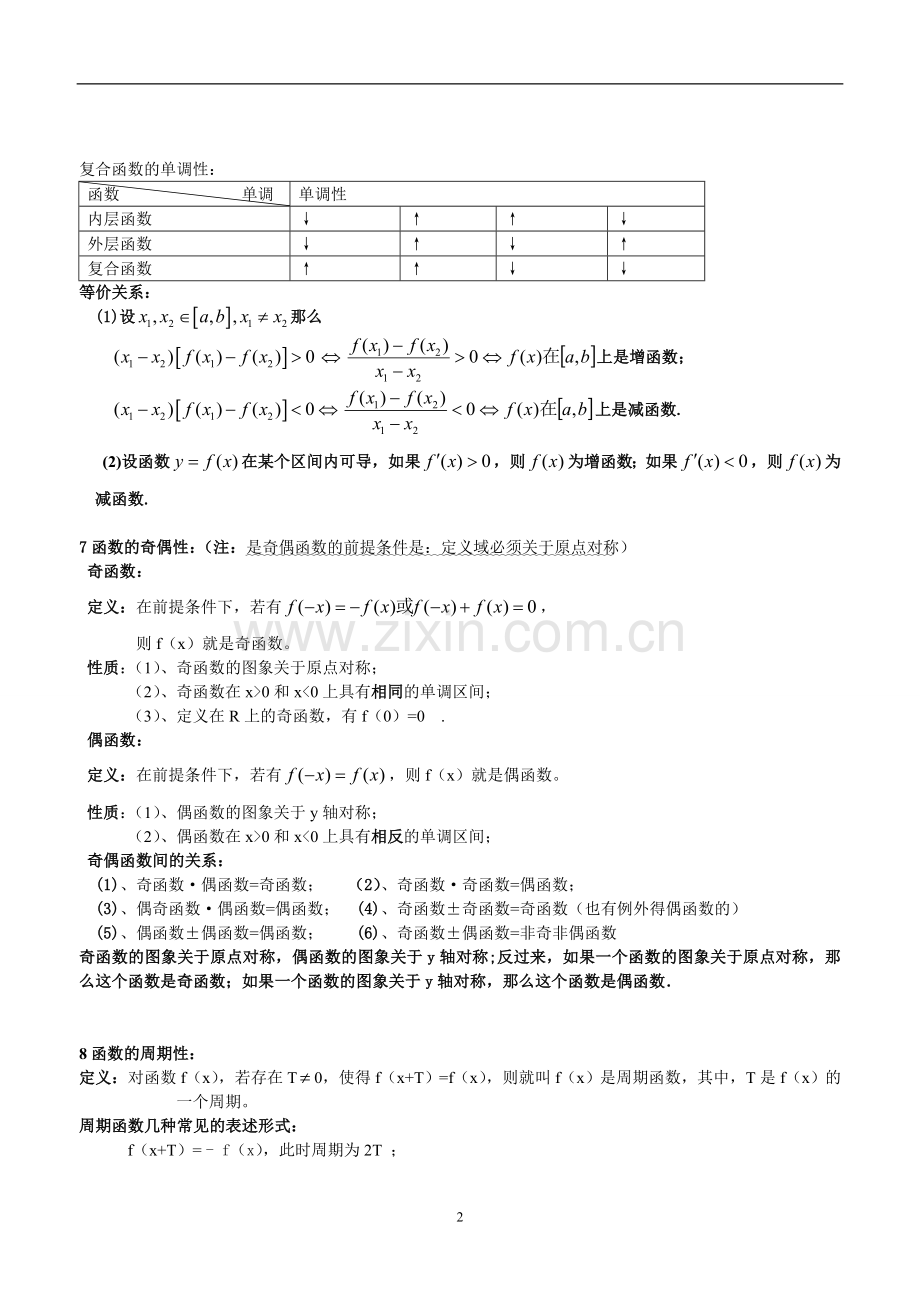 高中数学公式大全(文科).doc_第2页