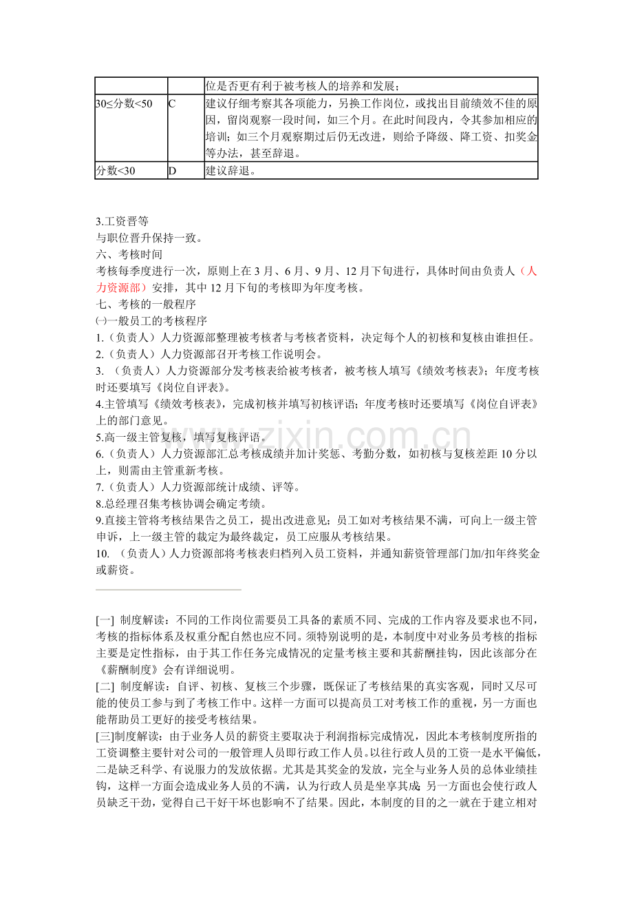 员工考核激励方案1.doc_第3页