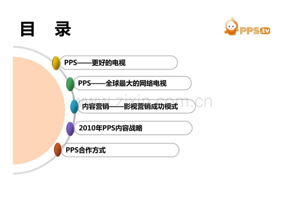 PPS全球最大的网络电视版本.pptx_第1页