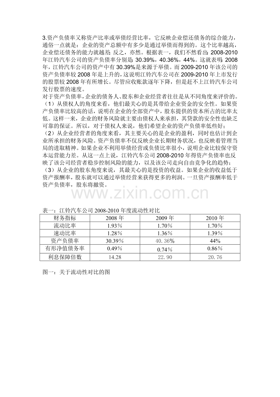 江铃汽车偿债能力分析.doc_第3页