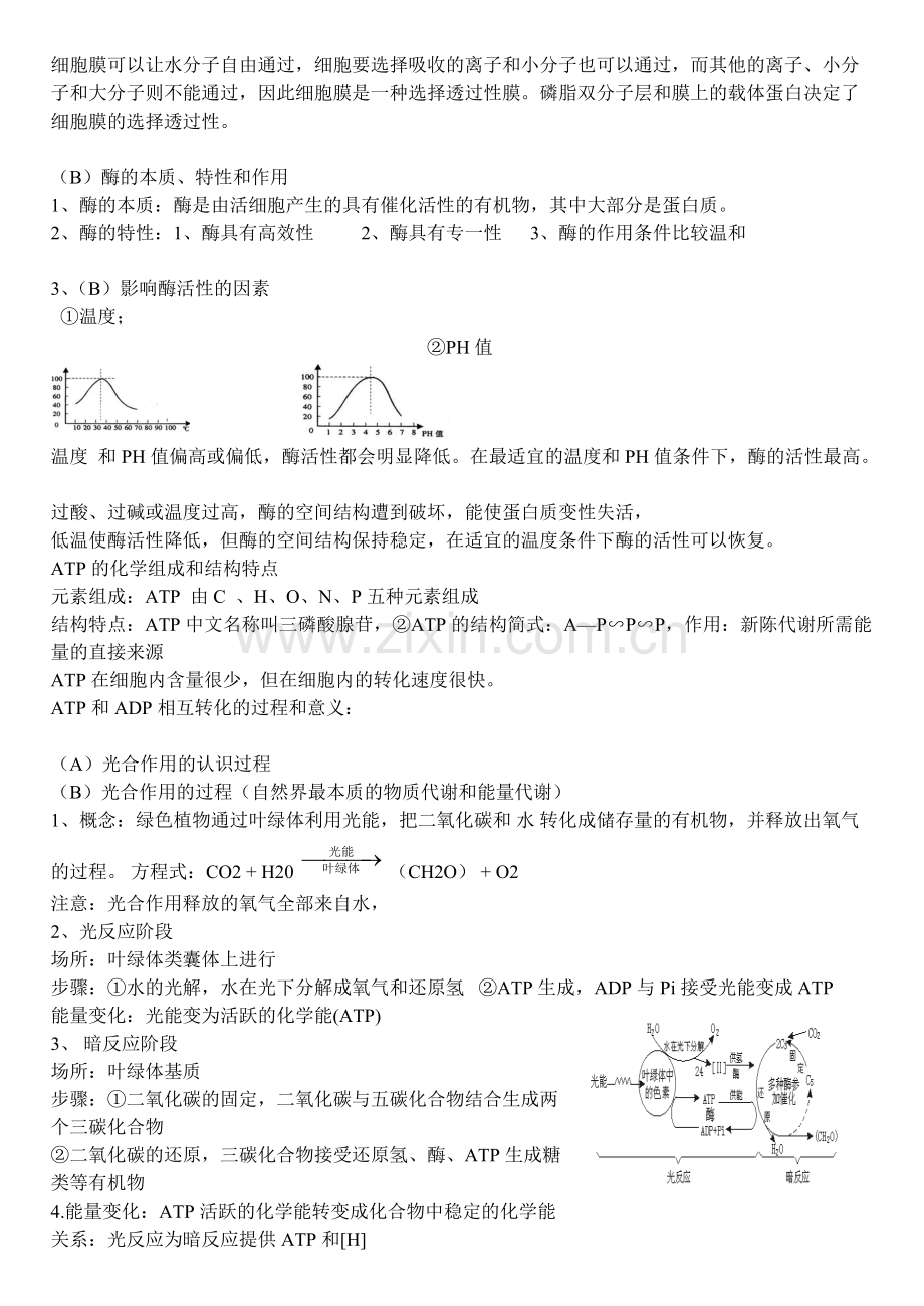 高中生物知识点总结2017.pdf_第2页