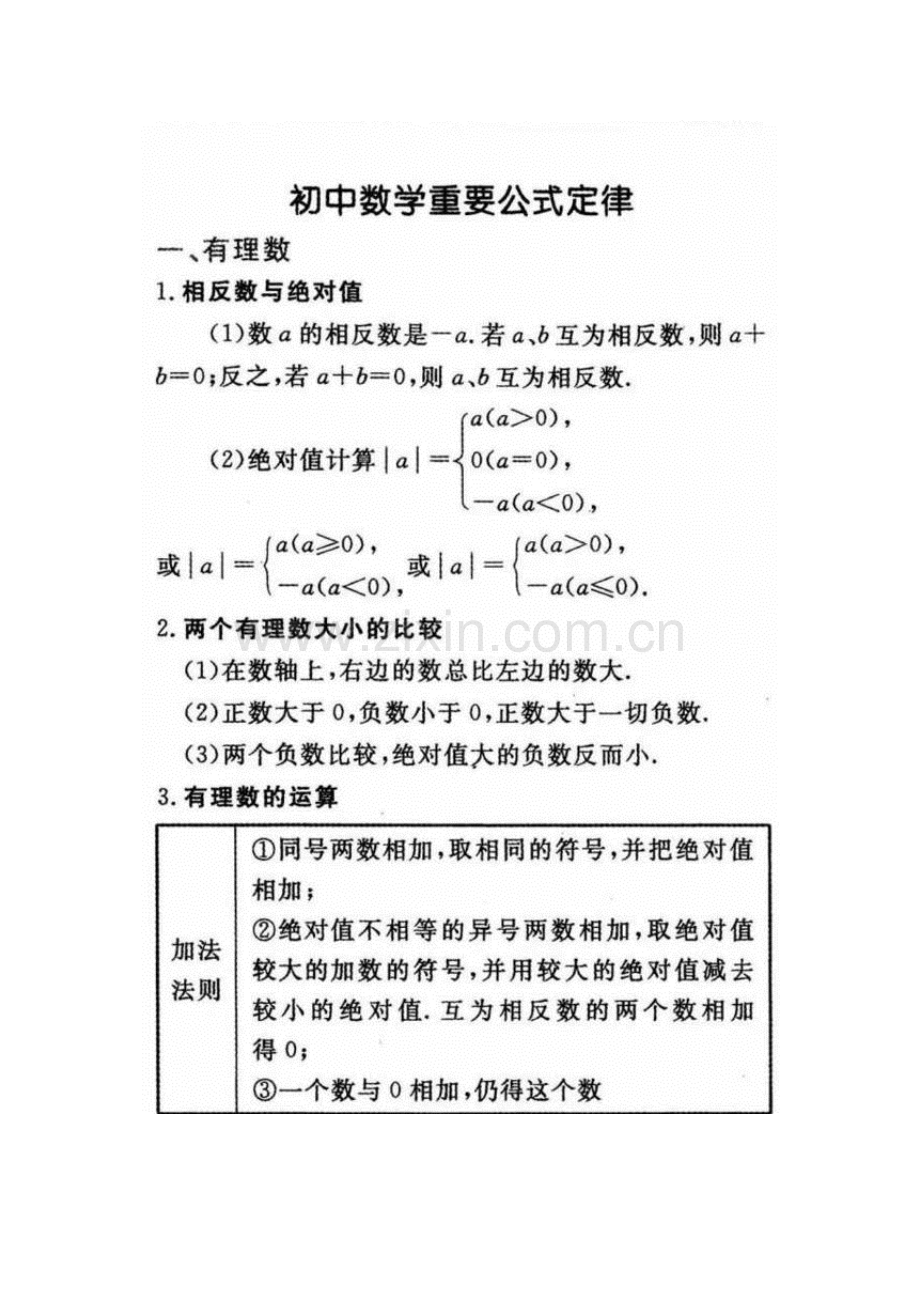 抖音八年级数学知识点.pdf_第1页