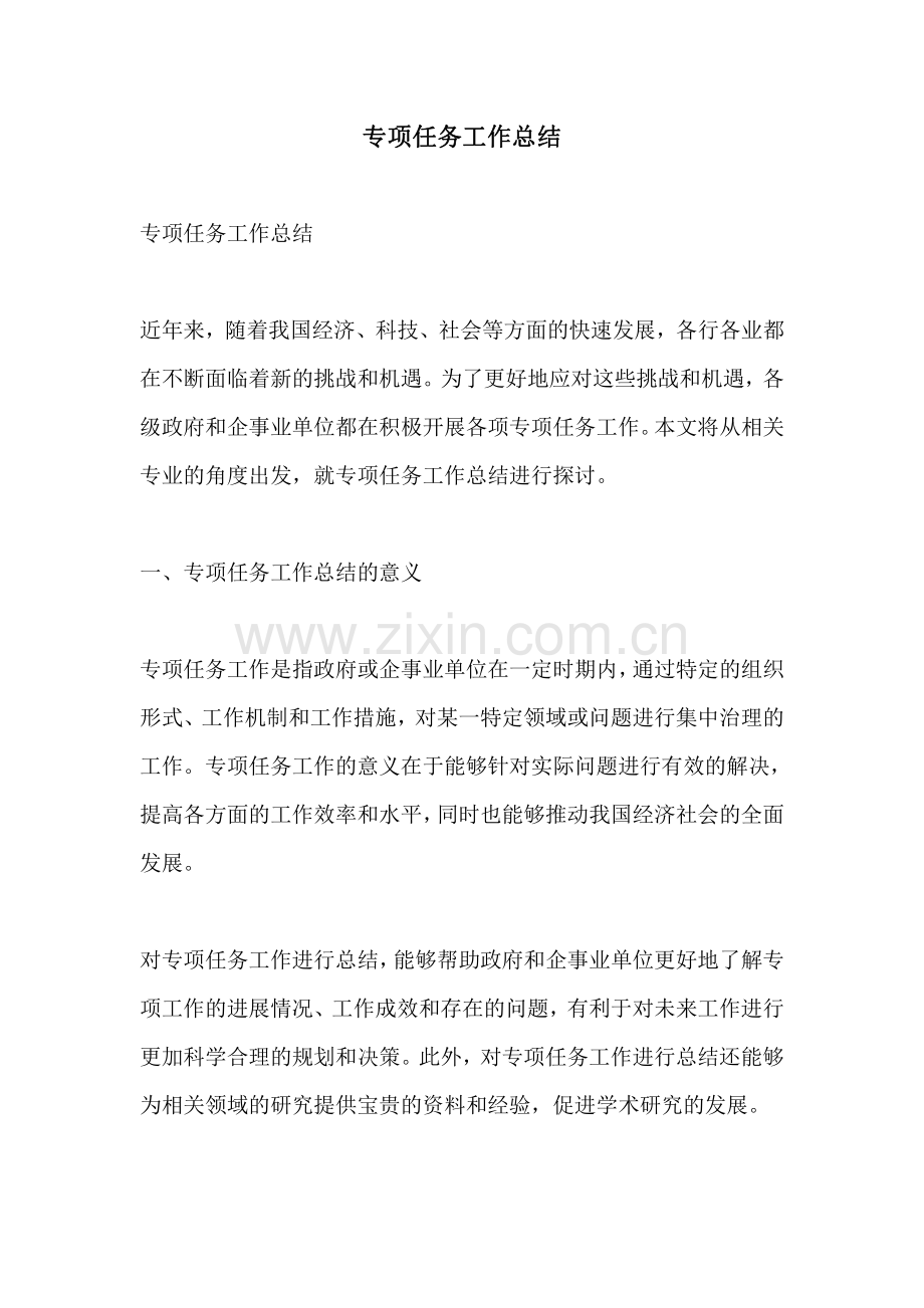 专项任务工作总结.pdf_第1页